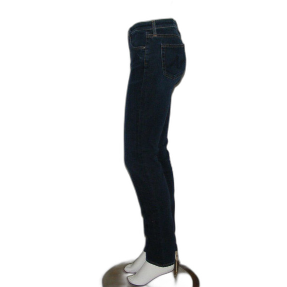 AG Jeans, 28, Premier, Dark Blue Wash, Mid/Low Rise Zipper fly, Skinny Straight - Picture 8 of 12
